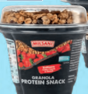 Granola Protein Snack 185 g Milsani Angebot bei Hofer