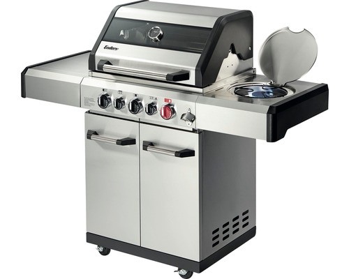 GASGRILL KANSAS PRO 3 SIK TURBO II INKL. WETTERSCHUTZHÜLLE ENDERS Angebot bei Hofer