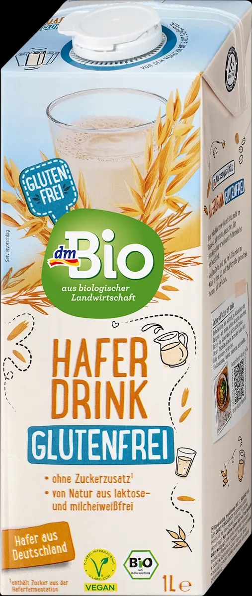 Haferdrink glutenfrei 1 l dmBio Angebot bei Dm