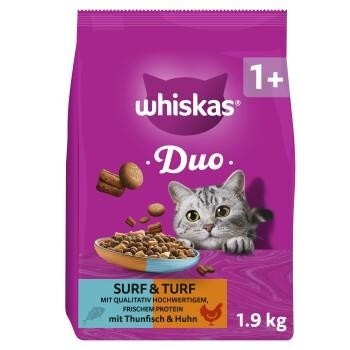 Whiskas Trocken Duo 1,90 kg Angebot bei Penny