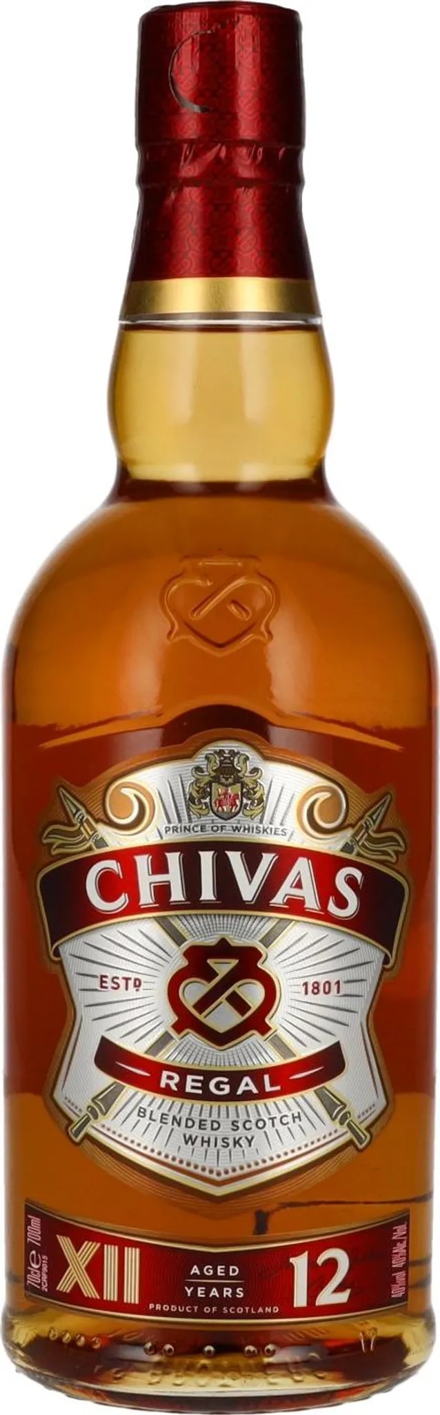 Chivas Regal 12 Years Old 0,7-Liter-Flasche Angebot bei Interspar