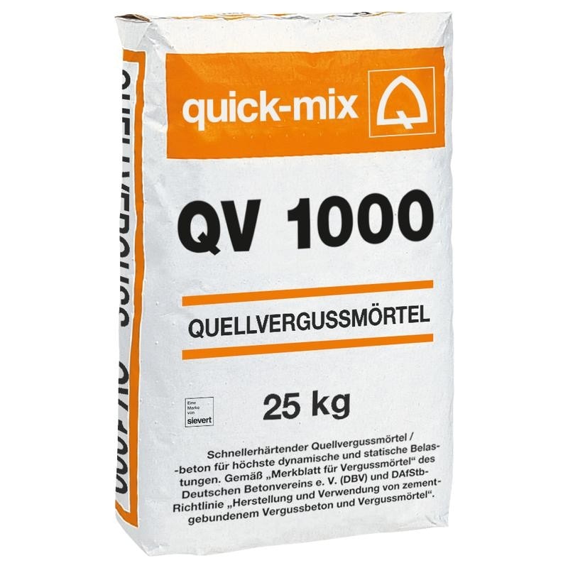 Quellvergussmörtel QV 1000 25 kg quick-mix Angebot bei Bauhaus