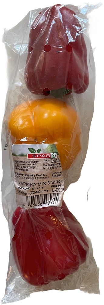 SPAR Paprika Mix 3 Stück Angebot bei Spar
