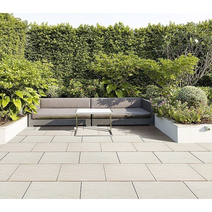 Terrassenplatte TORINO SCHIEFER 60 x 40 x 3,8 cm Angebot bei Bauhaus