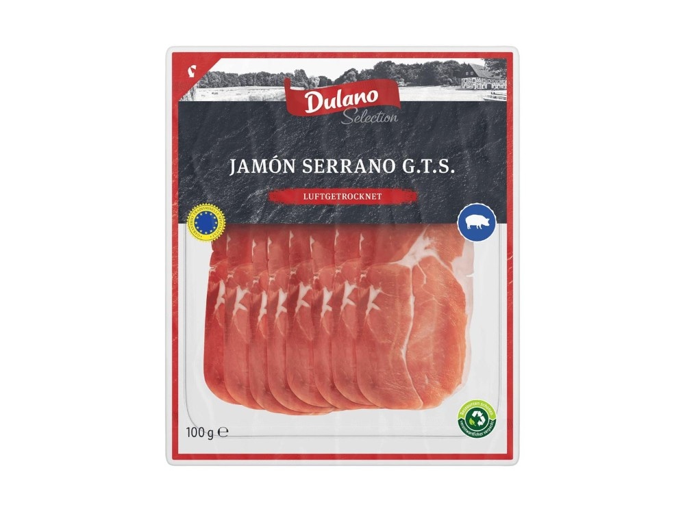 Dulano Selection Jamón Serrano 100 g Angebot bei Lidl