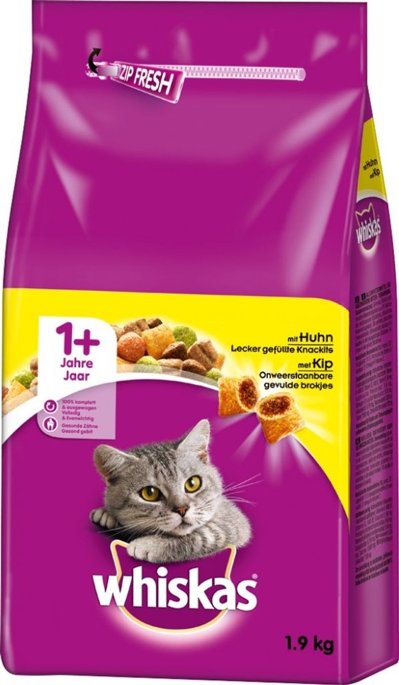 Whiskas Katzentrockenfutter 1,9 kg Angebot bei Norma