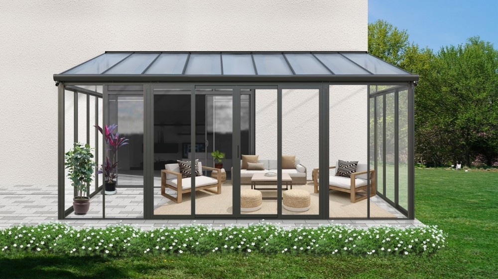Wintergarten ca. 300x548x312 cm Angebot bei Norma