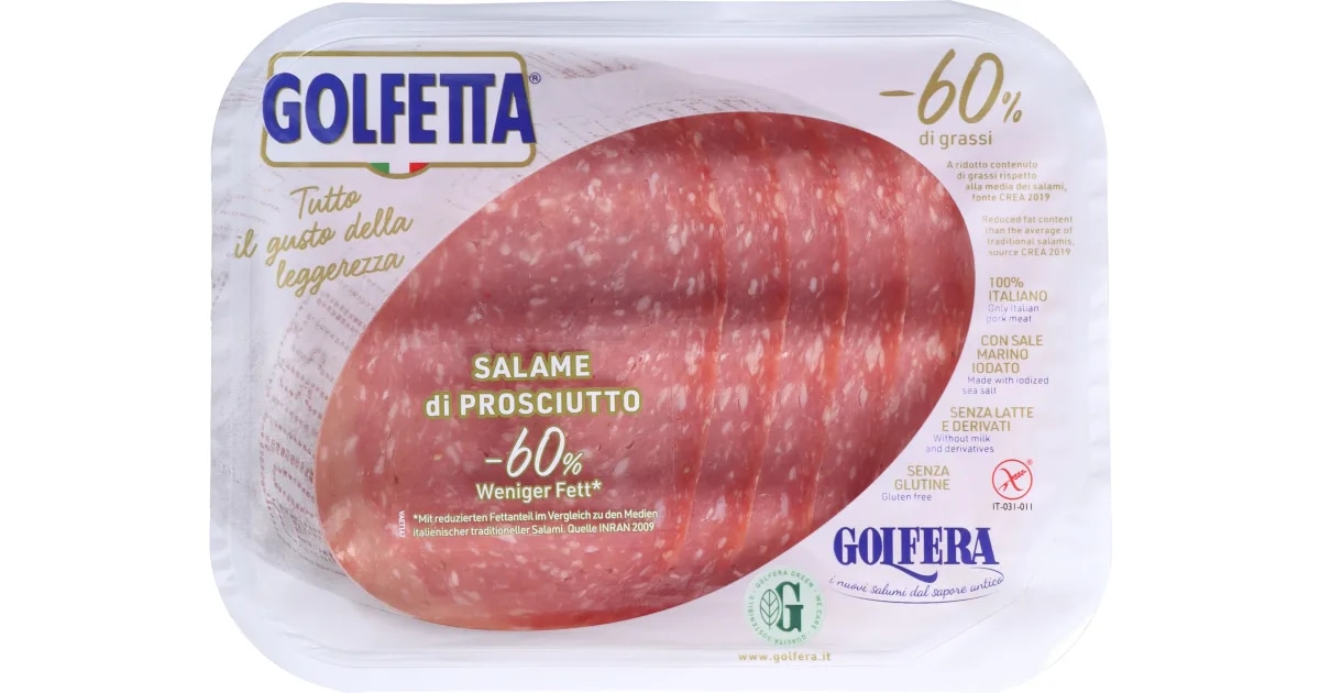 Salame di Prosciutto 100 g Golfetta Angebot bei MPREIS