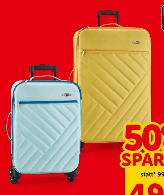 New York Softschalen-Koffer "Comfort" 55 x 34 x 21 cm, 2,3 kg Angebot bei Interspar