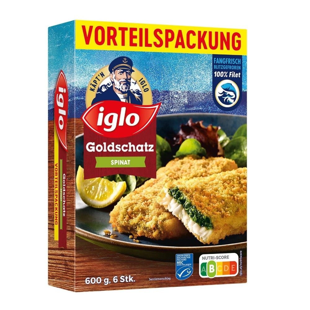 Iglo Goldschatz Spinat 600 g Angebot bei Penny