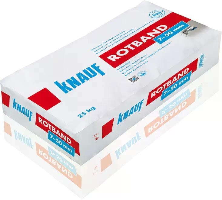 Haftputzgips Rotband 25 kg, Putzstärke 7 – 50 mm Knauf Angebot bei Bauhaus
