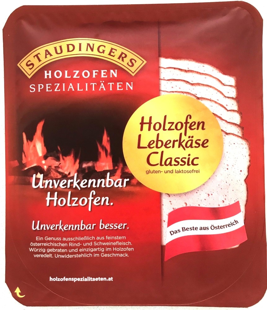 Staudinger Holzofen-Leberkäse geschnitten 125 g Angebot bei Adeg