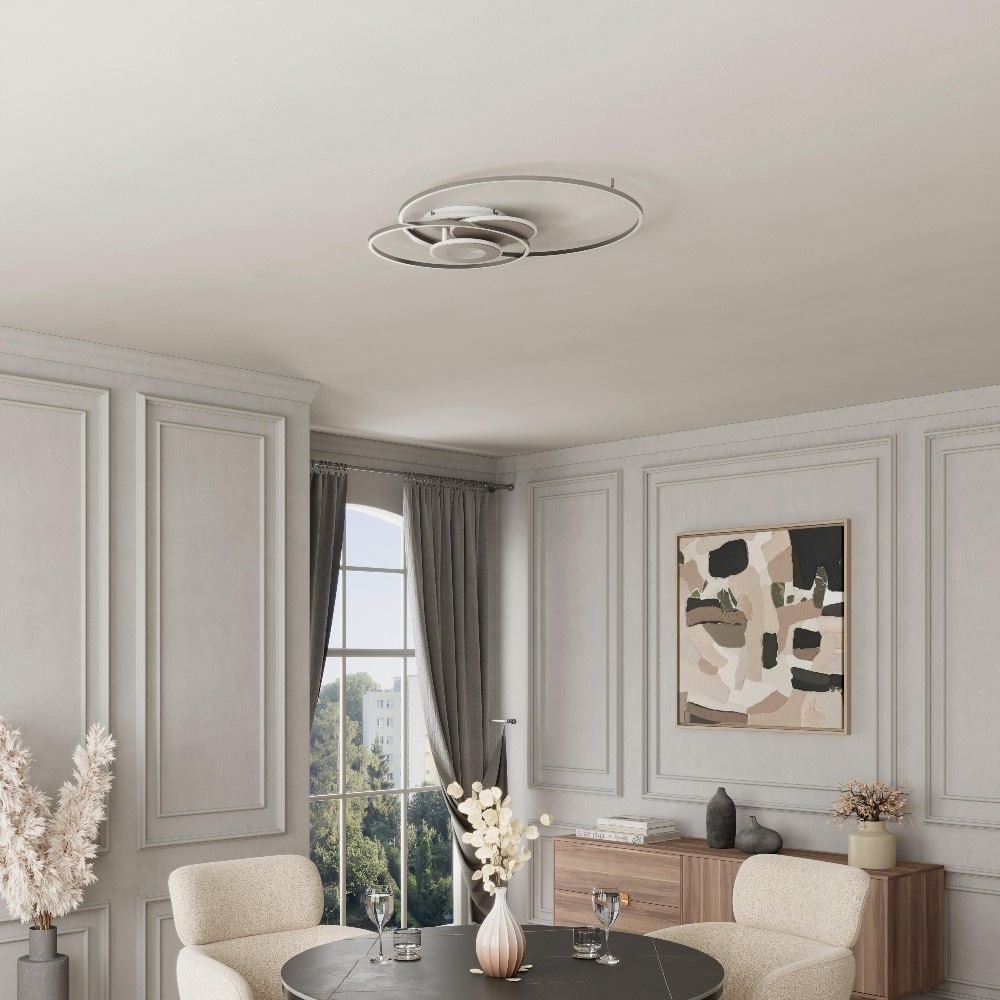 LED-Deckenleuchte „Celine" LxBxH: ca. 65x83x7 cm Angebot bei Möbelix