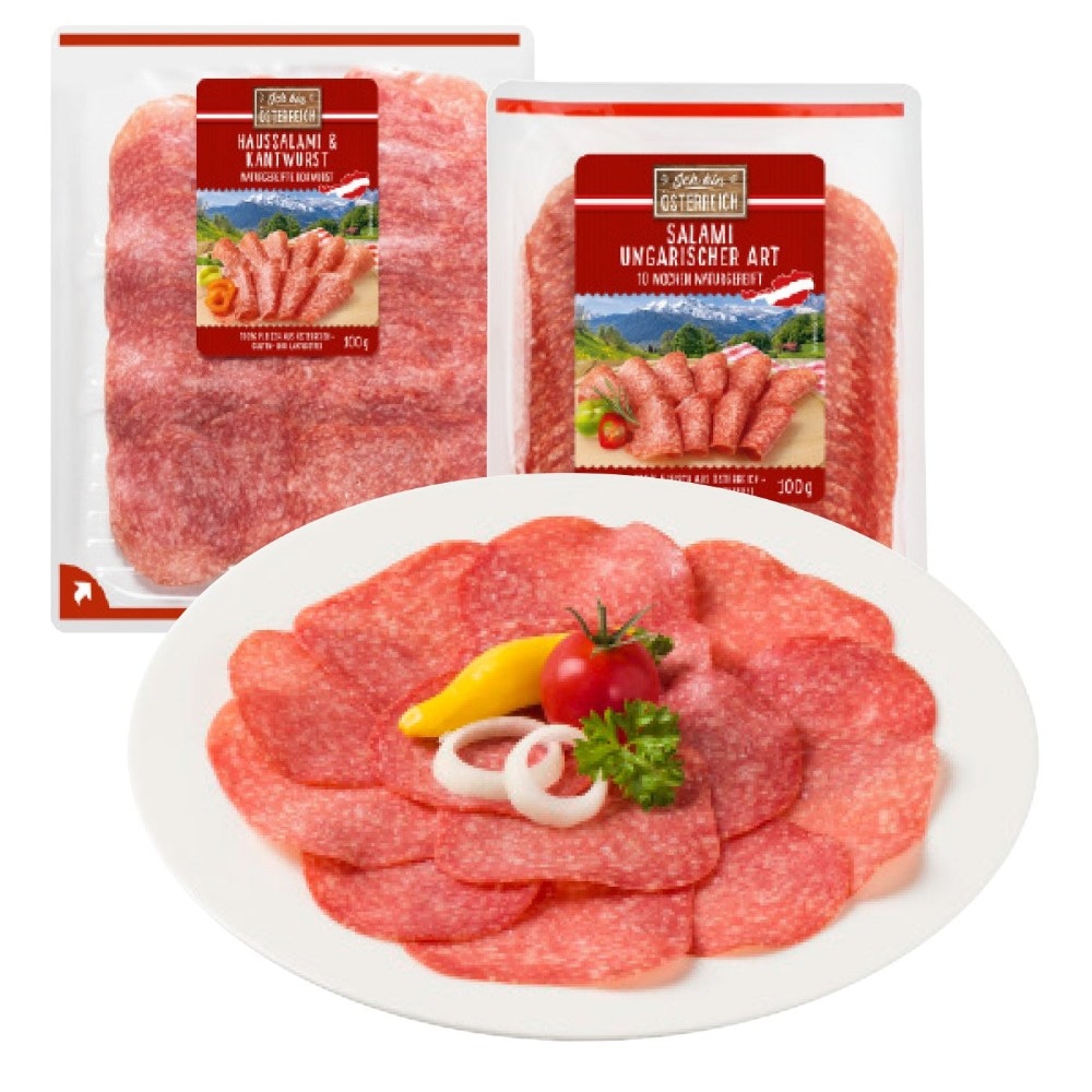 Salami Ungarische Art 500 g Angebot bei Penny