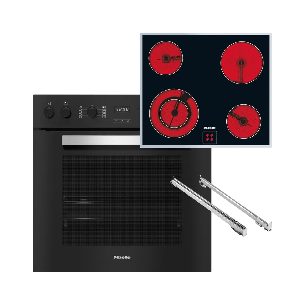 Miele Einbau-Herd-Set H2459 E + KM6012 + HFC70-C 76 l / 60 cm Angebot bei Expert