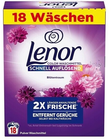 Waschmittel Pulver 18 WL LENOR Angebot bei Müller