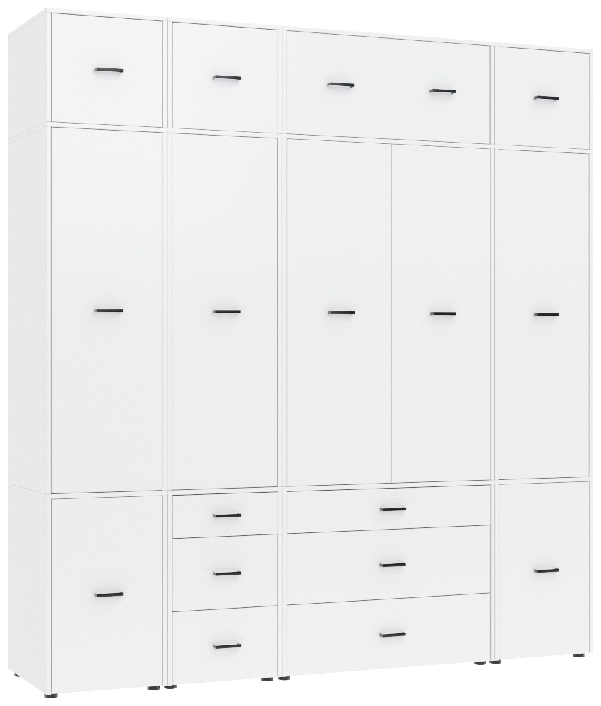 Schrankkombination KIVO ca. 225x239x52 cm Angebot bei Mömax