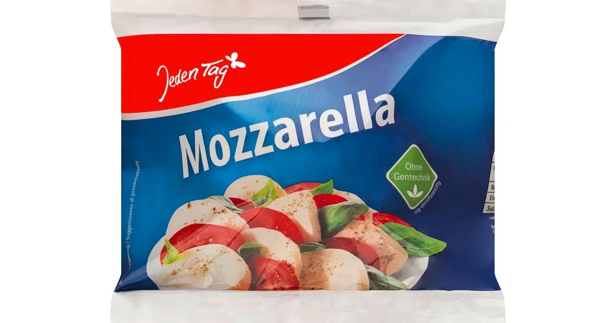 Jeden Tag Mozzarella 125 g Angebot bei MPREIS