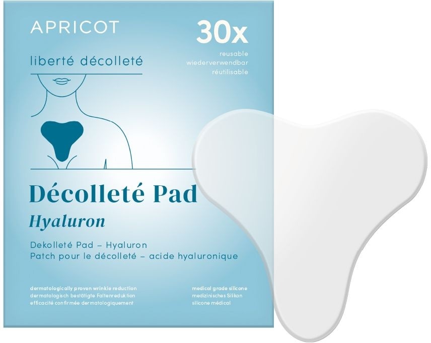Apricot Hyaluron Decolleté Pad Angebot bei Müller