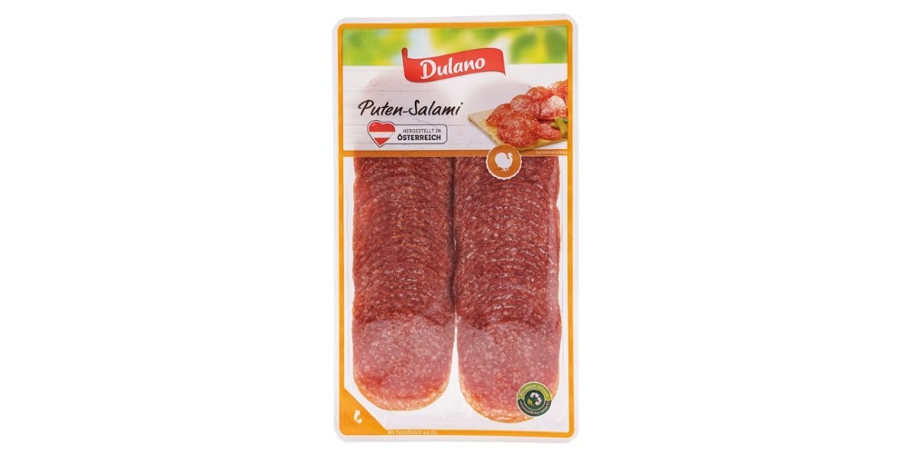 Dulano Puten-Kantwurst oder Salami 100 g Angebot bei Lidl