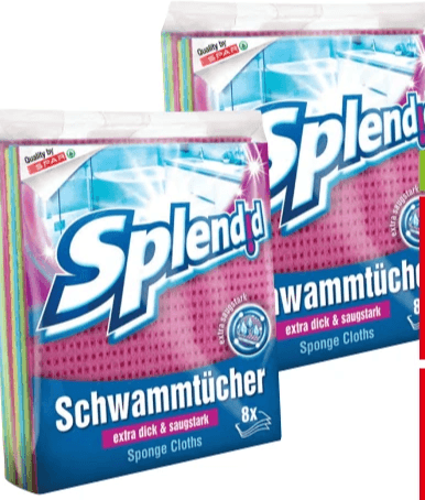 Splendid Schwammtücher 8 Stück Angebot bei Interspar