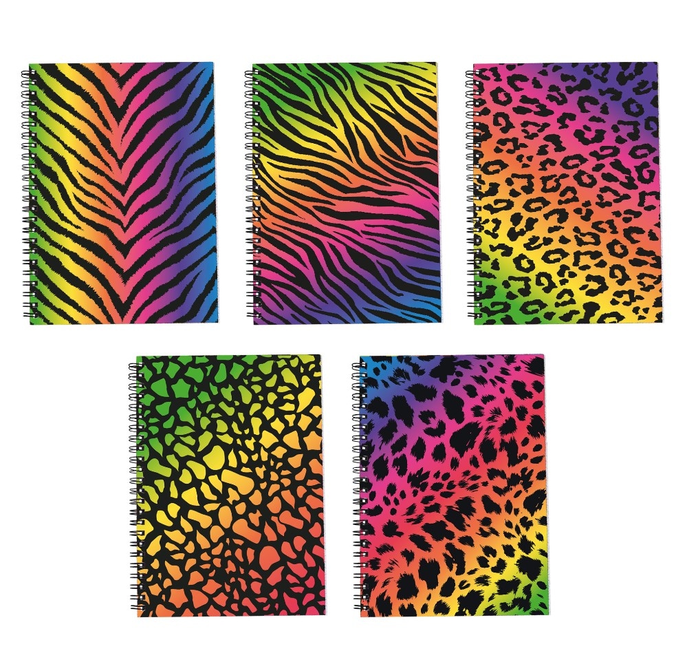 Spiralnotizbuch Serie Neon Safari A5, 80 Blatt DONAU Angebot bei Maximarkt
