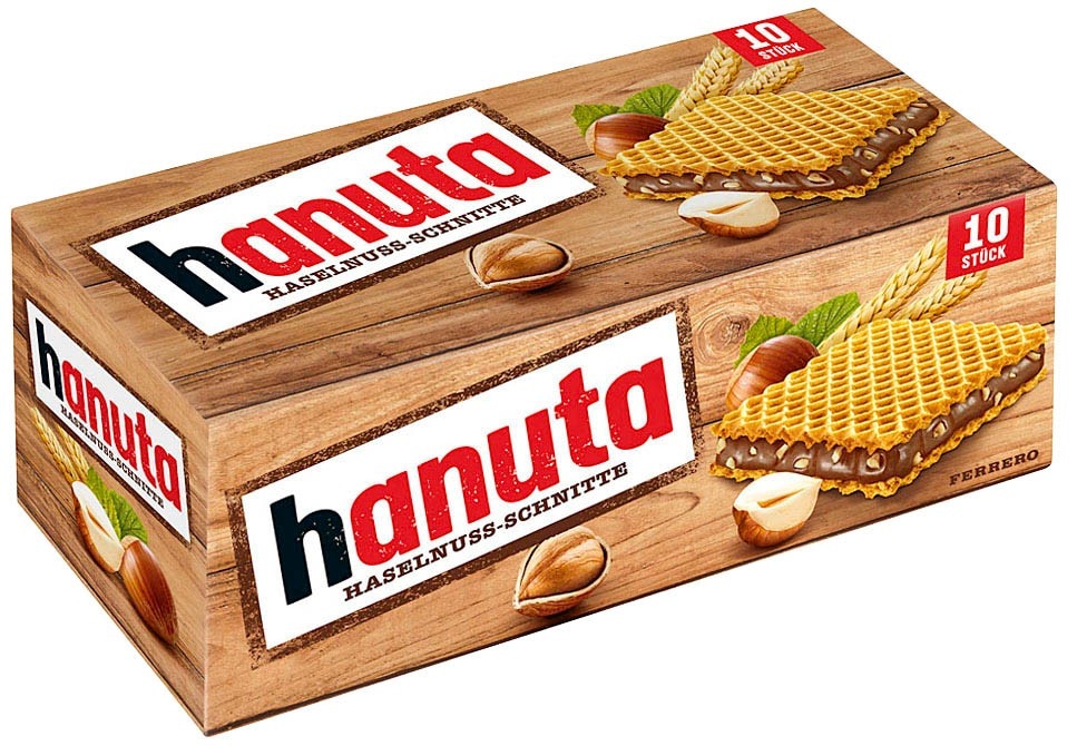 Hanuta Haselnuss-Schnitten 10er 220 g Angebot bei Interspar