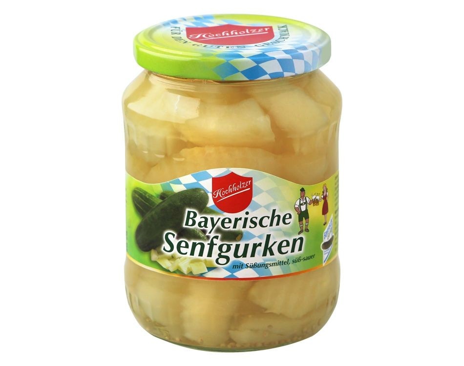 Hochholzer Bayerische Senfgurken 670 g Angebot bei Norma