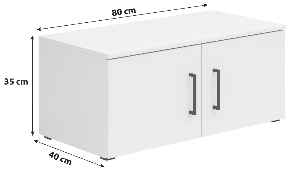 Schrank BxHxT: ca. 80x35x40 cm Angebot bei Möbelix