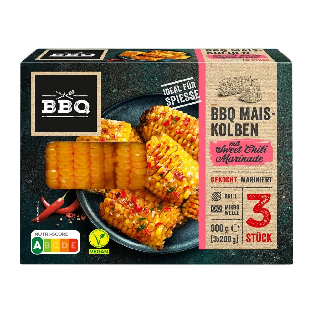 Maiskolben gegart 450 g BBQ Angebot bei MPREIS