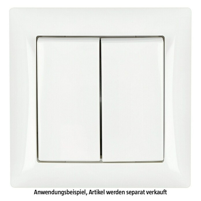Schalterserie BALANCE Alpinweiß 1-fach-Rahmen Busch-Jaeger Angebot bei Bauhaus