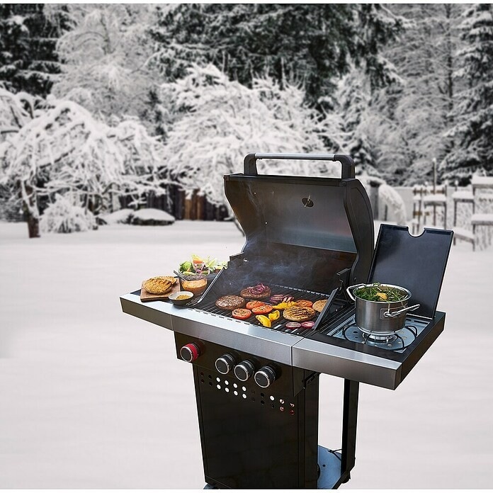 Gasgrill Atlanta II 350-1 50 x 41,5 cm Angebot bei Bauhaus