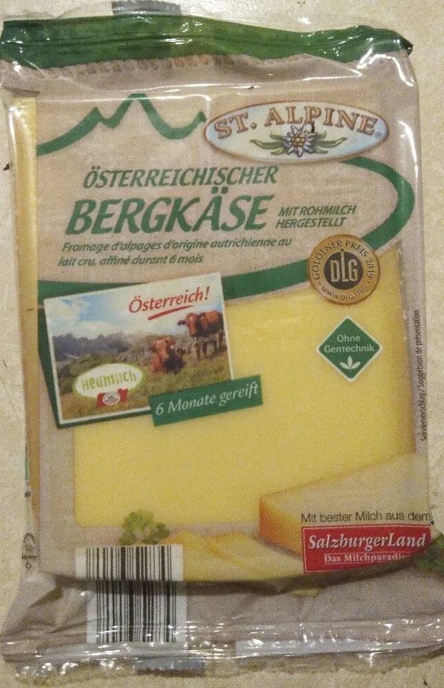 Bergkäse 250 g ST. ALPINE Angebot bei Norma