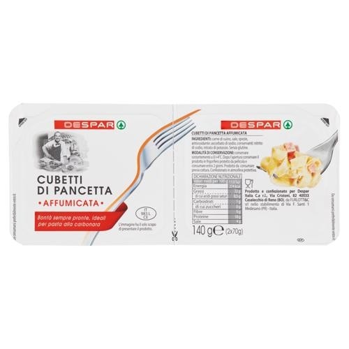 DESPAR Pancetta geräuchert 2 x 70-g-Packung Angebot bei Interspar