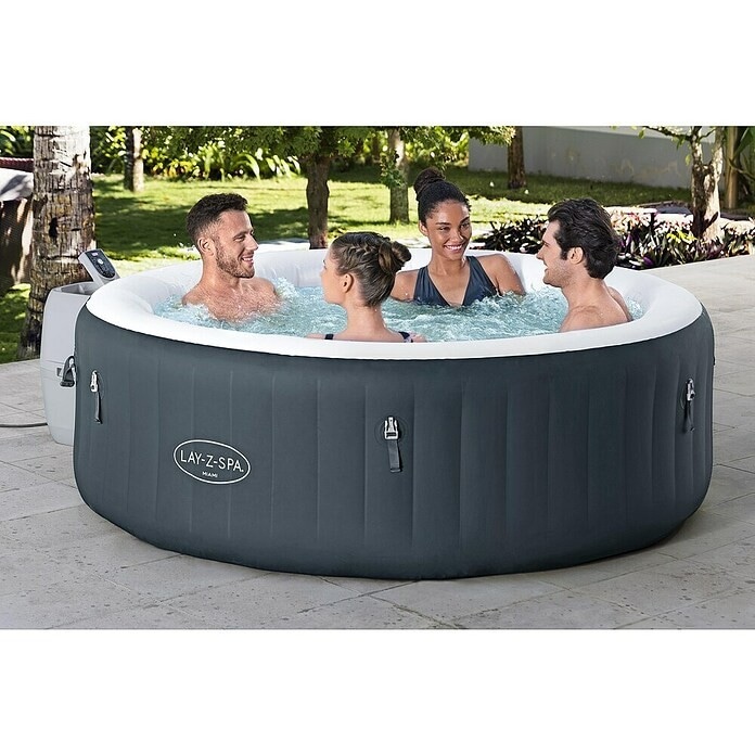 Mobil-Whirlpool MIAMI AIR JET 908 l LAY-Z-SPA Angebot bei Bauhaus