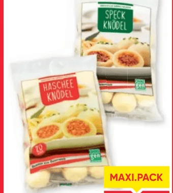 Grammel-, Haschee- oder Speckknödel 20er-Packung, 700 g Angebot bei Maximarkt
