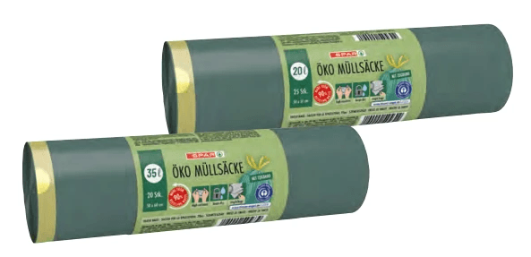 SPAR Öko Müllsäcke mit Zugband Angebot bei Eurospar
