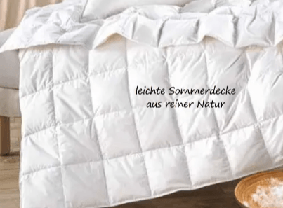 Sommer-Daunendecke Angebot bei Reiter