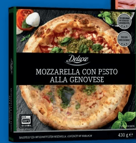 Premium Pizza Mozzarella 430 g Deluxe Angebot bei Lidl