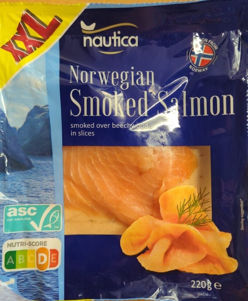 Nautica Räucherlachs 220 g + 20 g gratis Angebot bei Lidl