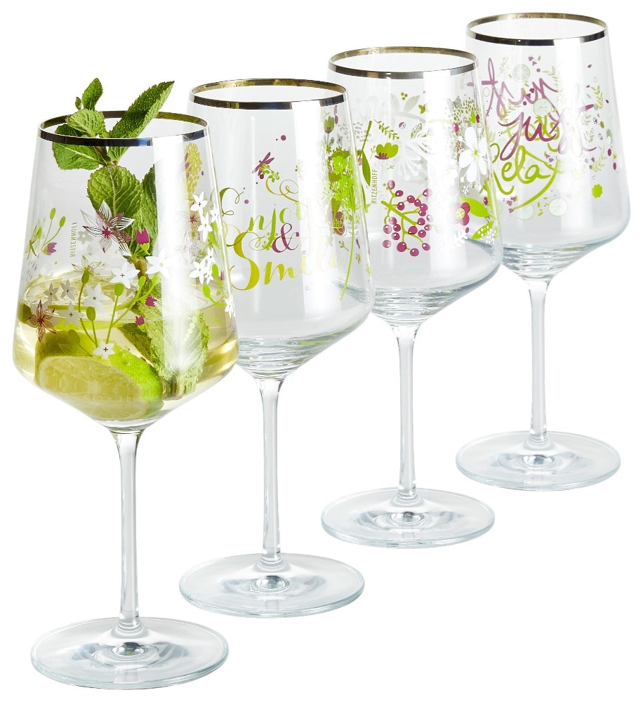 Ritzenhoff Spritzerglas 4er Set, 544 ml Angebot bei XXXLutz