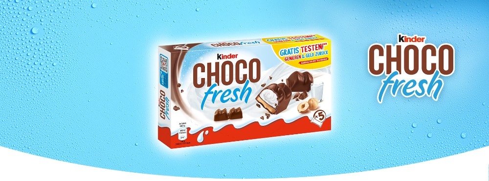 Choco Fresh Milch und Nuss 4 Stück + 1 Stück gratis, je 5x21 g Kinder Angebot bei Norma