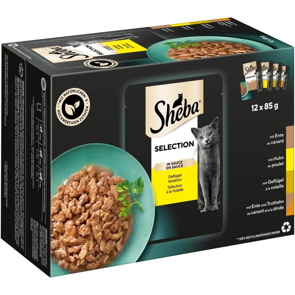 Sheba Katzennassfutter 12 x 85 g Angebot bei Dm