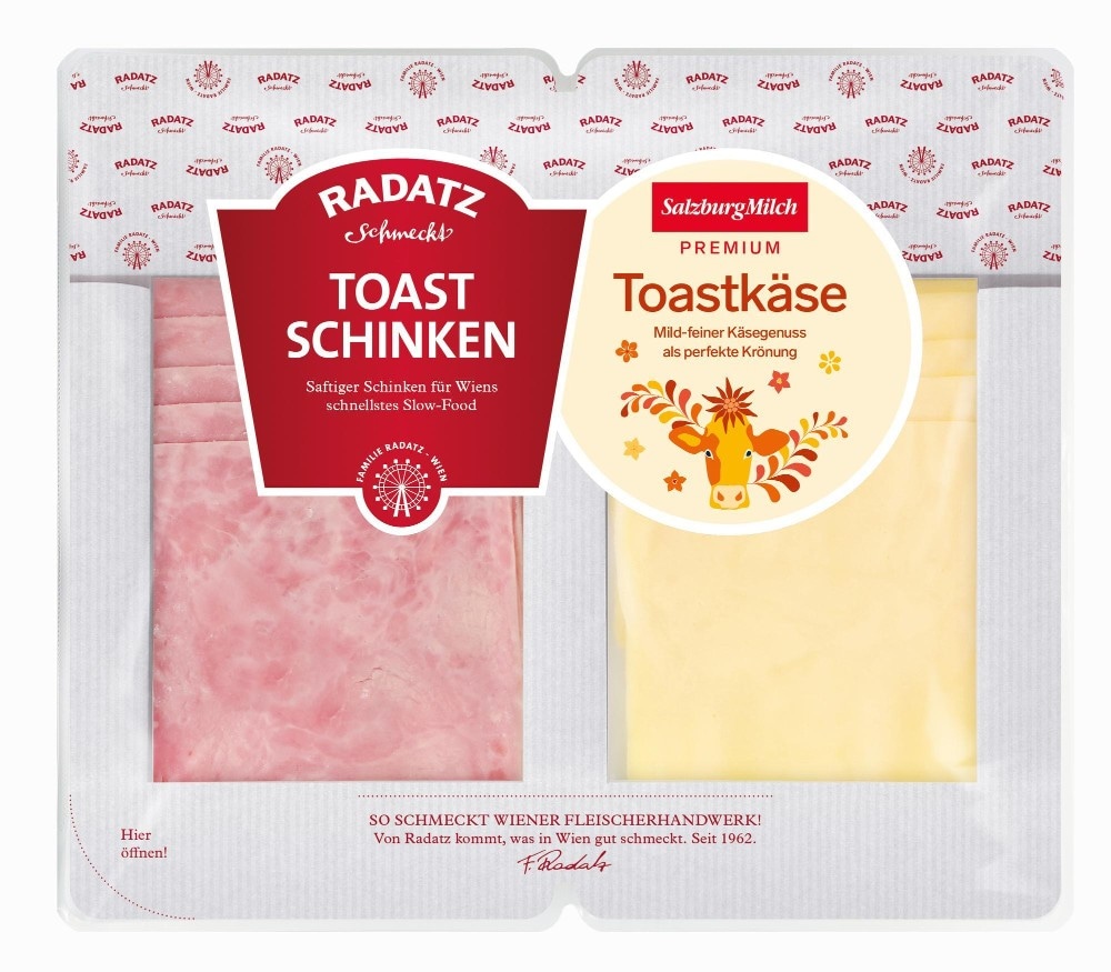 RADATZ Toast Duo 180 g Angebot bei Maximarkt