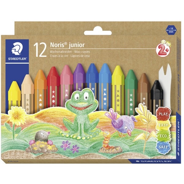 Noris junior Wachsmalkreiden 12 Stk. Angebot bei Maximarkt