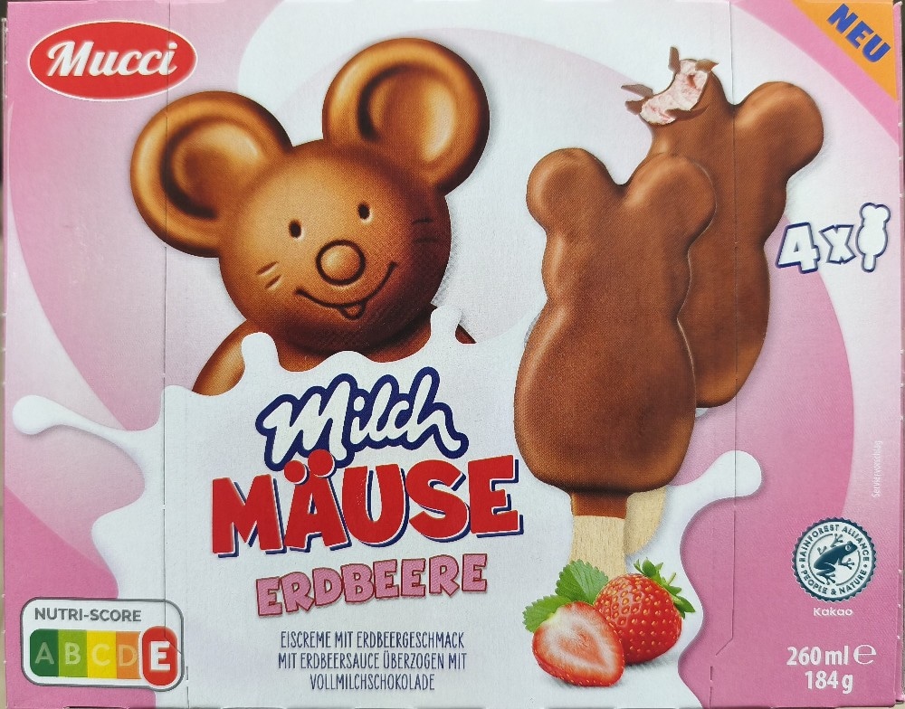 Milchmaus Stieleis 260 ml Angebot bei Hofer