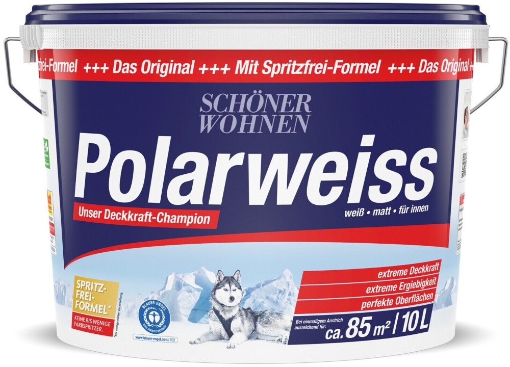 Polarweiss 10 l SCHÖNER WOHNEN Angebot bei Bauhaus
