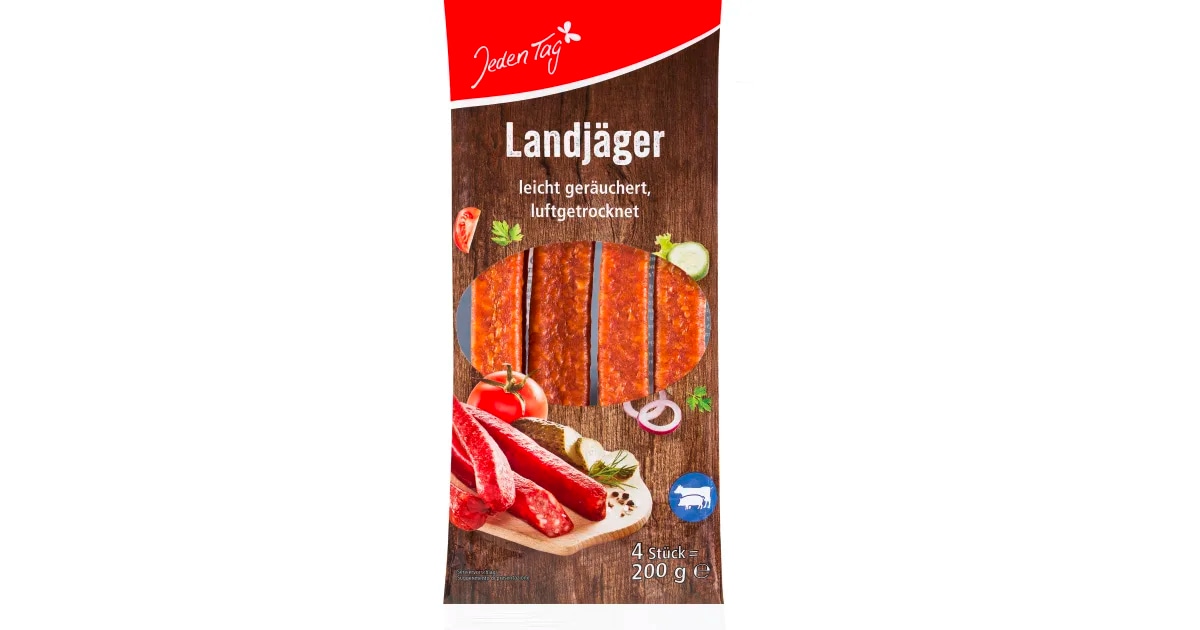 Jeden Tag Landjäger 200 g Angebot bei MPREIS