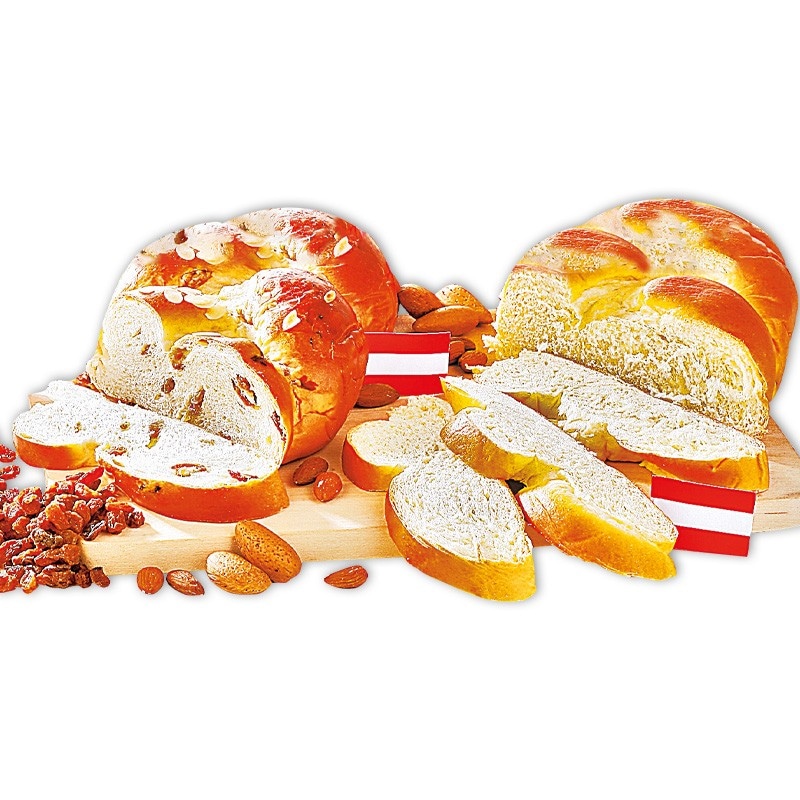 Rosinen-/Butterzopf 500 g Angebot bei Norma