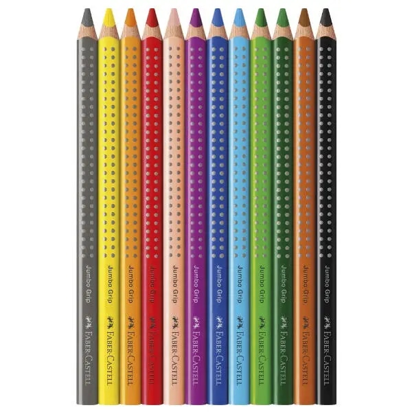 Dreikant Farbstifte Jumbo 12 Stk. FABER-CASTELL Angebot bei Müller